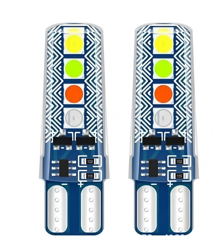 T10‑3030 8SMD‑FLASH LED Bulb