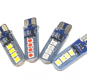 T10‑3030‑8SMD FLASH LED Bulb